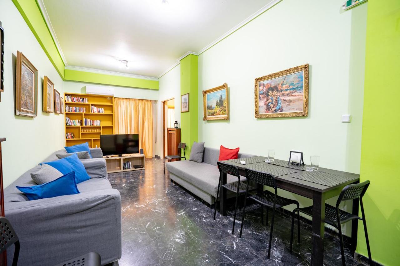Ampelokipi Metro St. 2 Bedrooms 6 Pers. Apartment Athens Luaran gambar