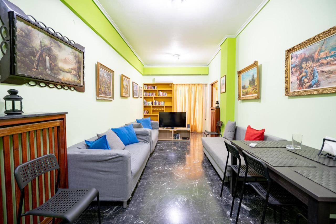 Ampelokipi Metro St. 2 Bedrooms 6 Pers. Apartment Athens Luaran gambar